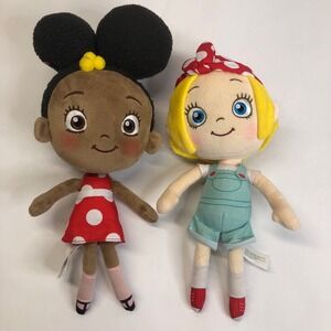 Just Play Ada Twist Plush Dolls Ada Twist & Rosie‎ Revere Scientist Cuddle 12"